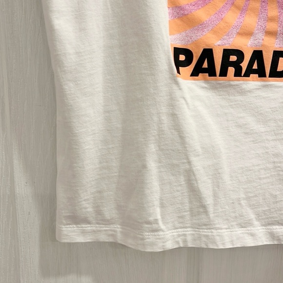 KENZO Paradise Graphic Print Eye White Short Sleeve Tee - Picture 5 of 13